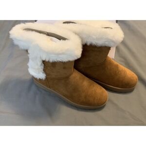 Sonoma Boots‎ "ALAINAA" Girls Size 6 Color Chestnut New In Box Youth Calf Winter